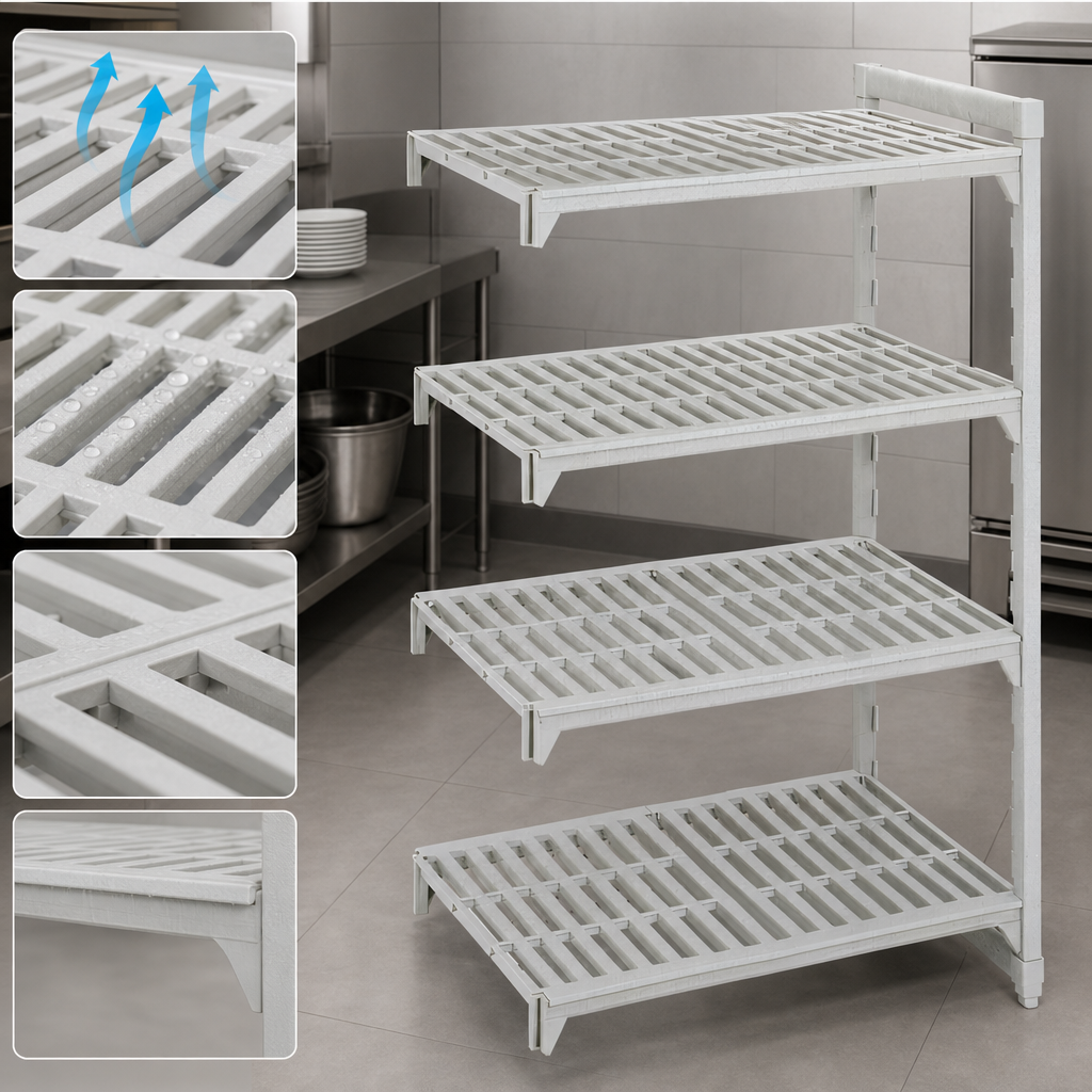 Four Vented Shelf Plates