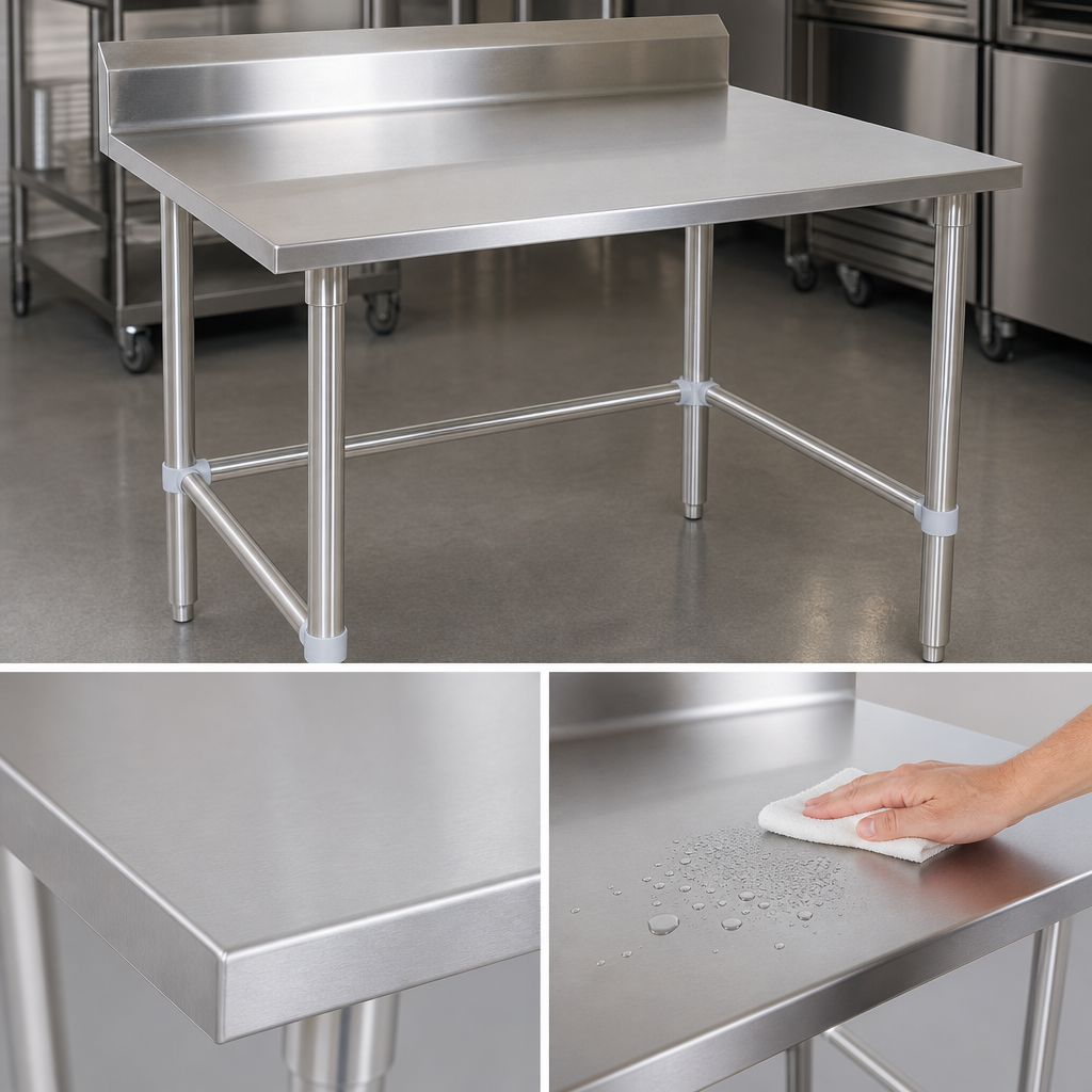 16-Gauge 300 Series Stainless Steel Top
