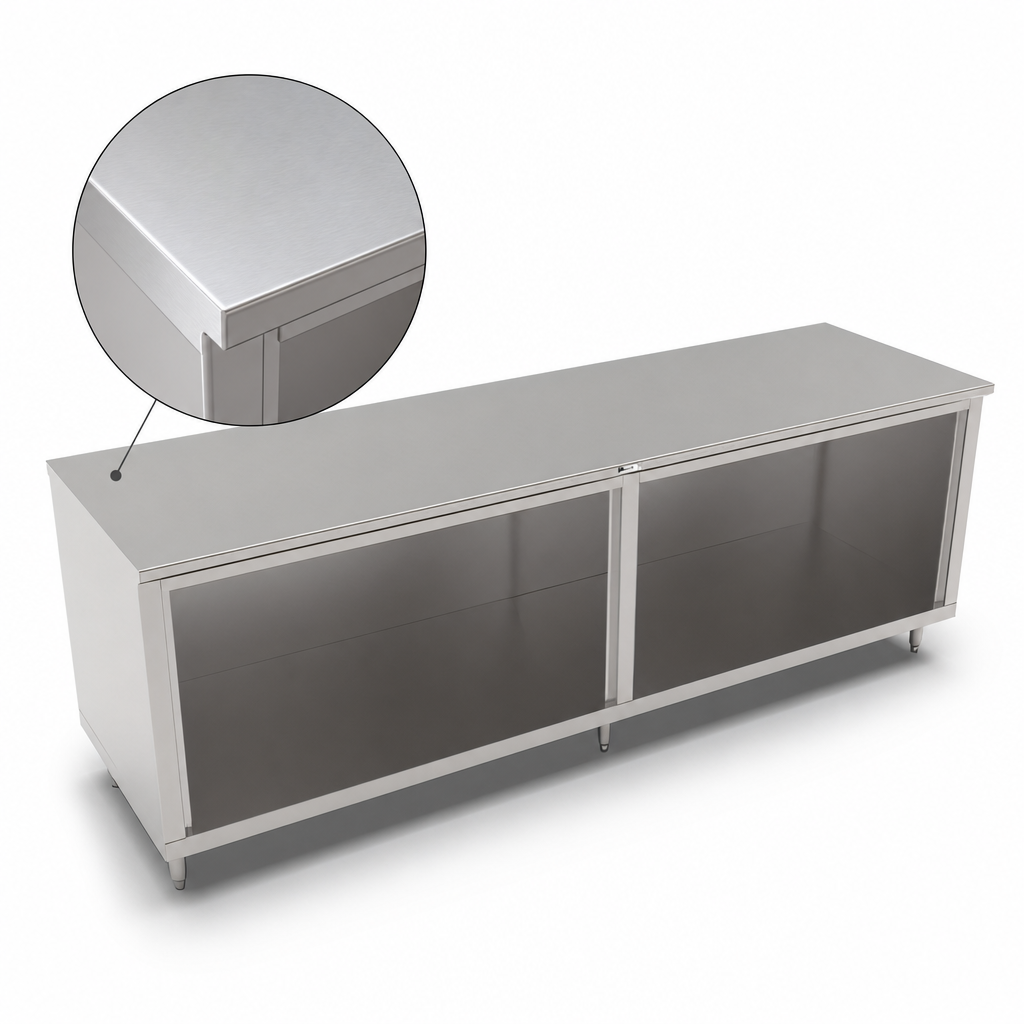 16-Gauge Stainless Steel Top