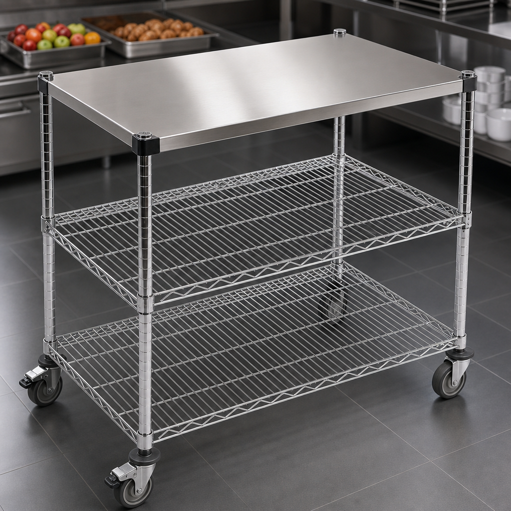 304 Stainless Steel Top Shelf