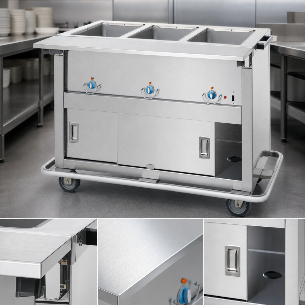 Heavy-Duty Stainless Steel Construction