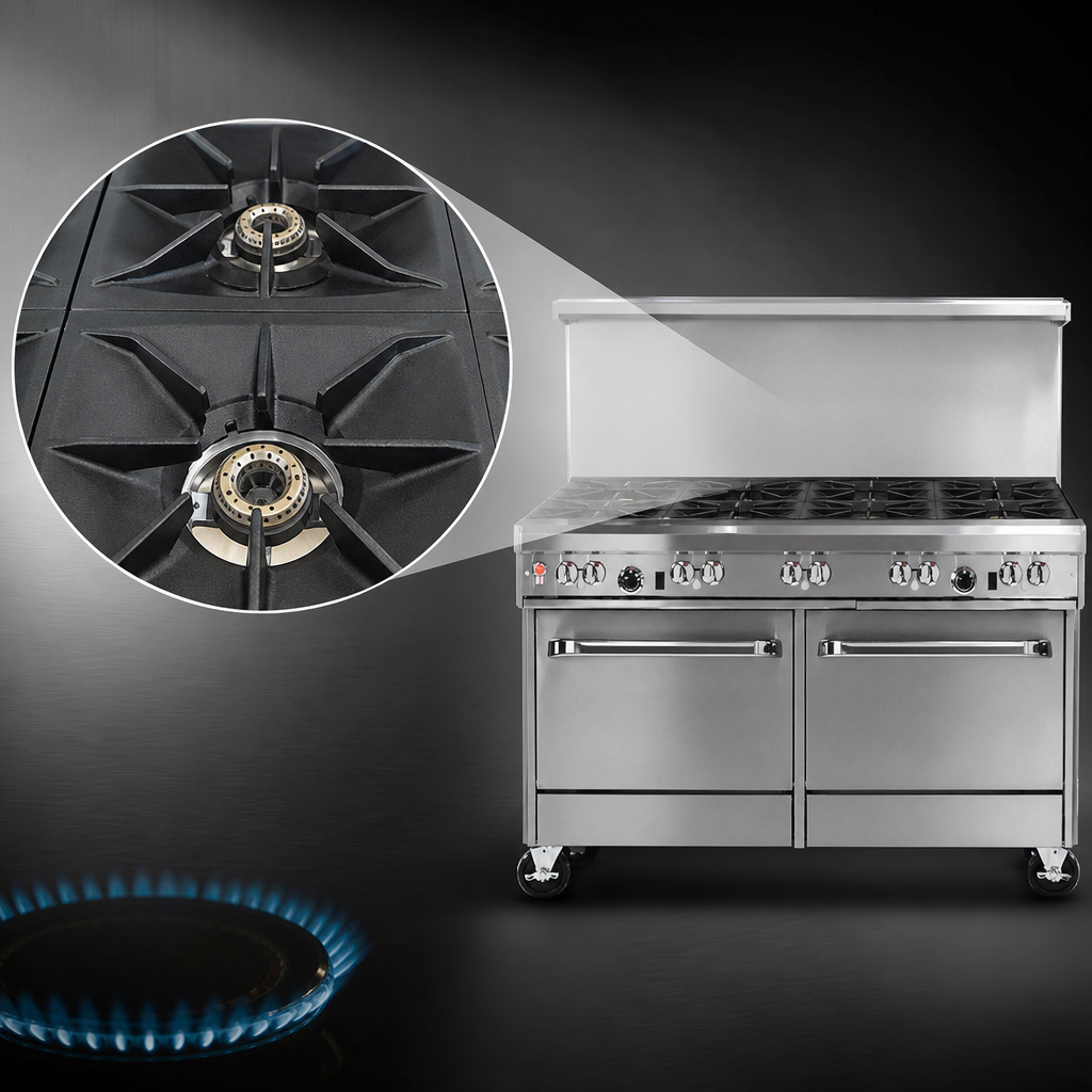 Two Non-Clog Burners