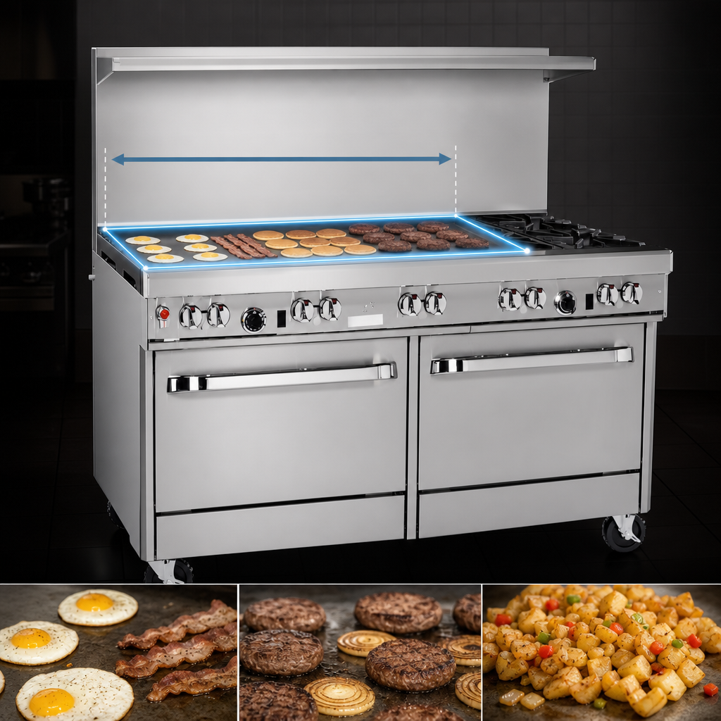 48-Inch Griddle Section