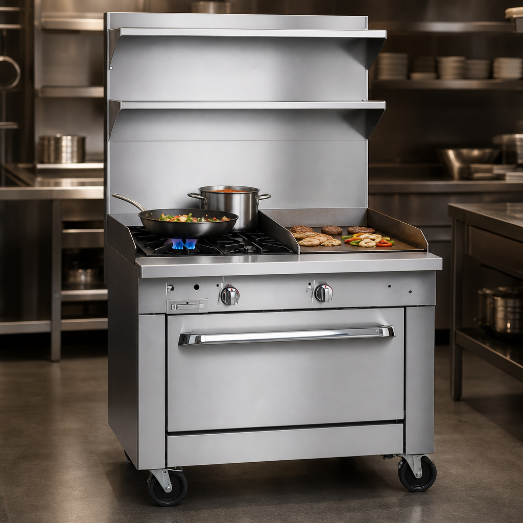 Mixed Cooking Surface