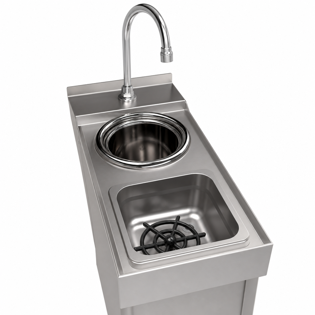 Dipper Well Faucet