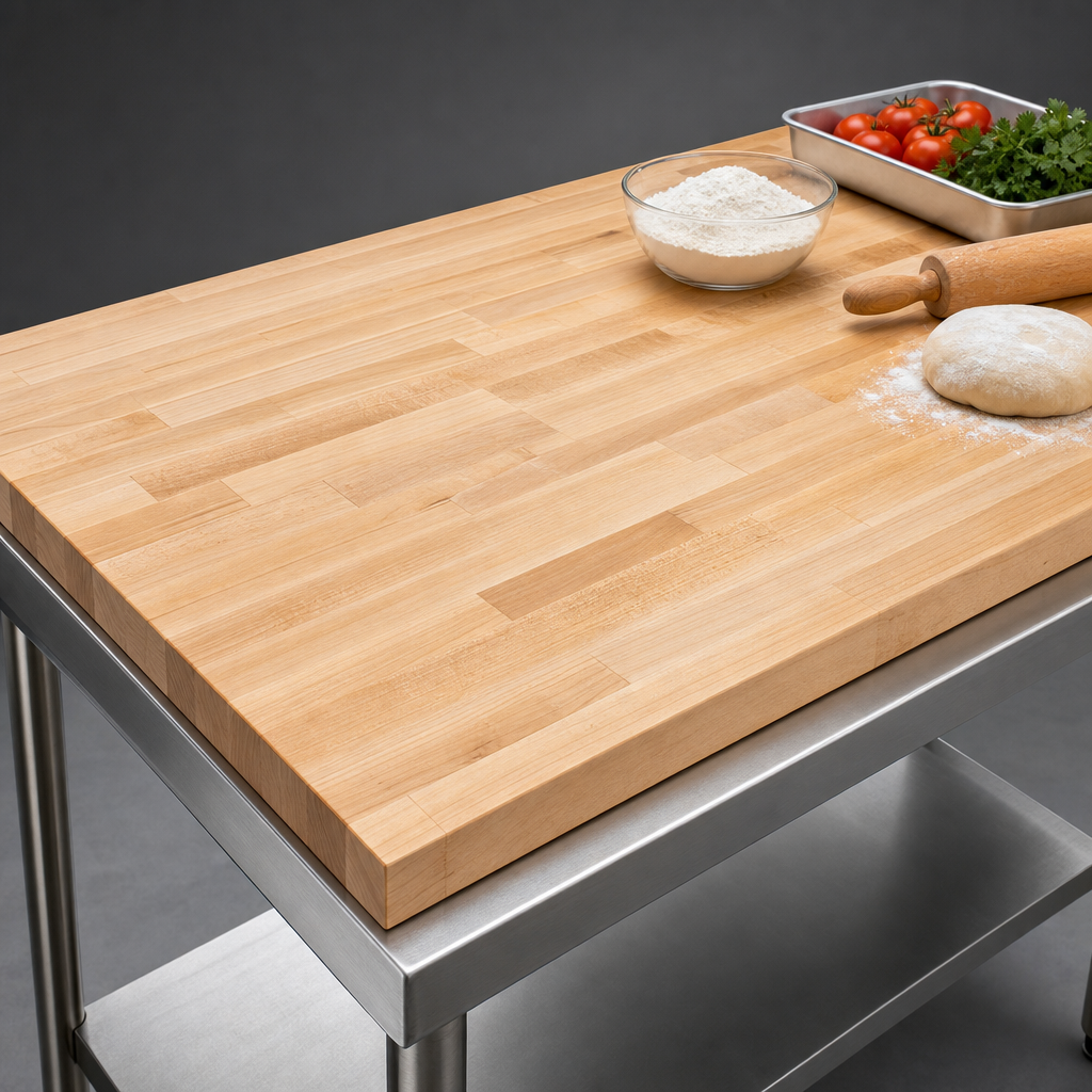 Edge Grain Flat Top