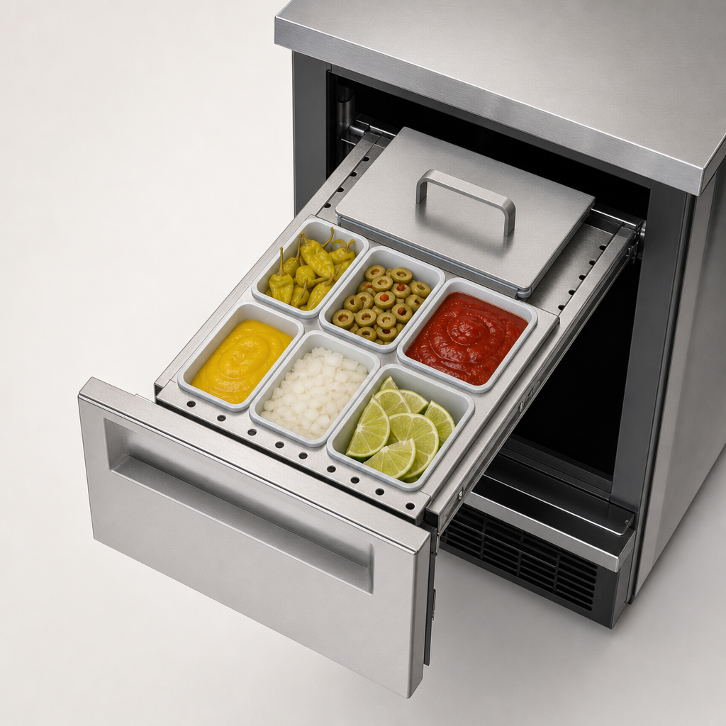 Full Condiment Layout