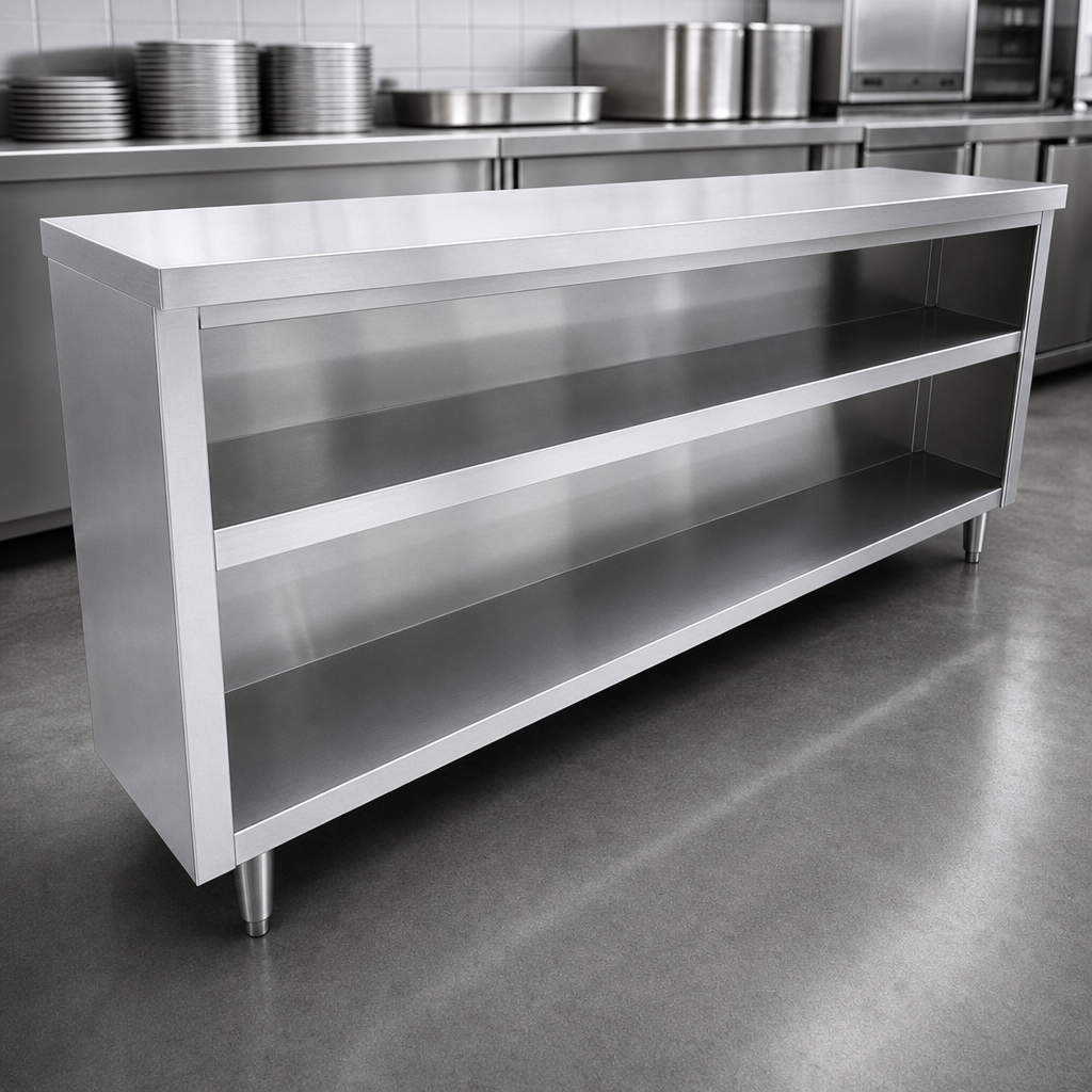 18-Gauge Stainless Steel Top and Body