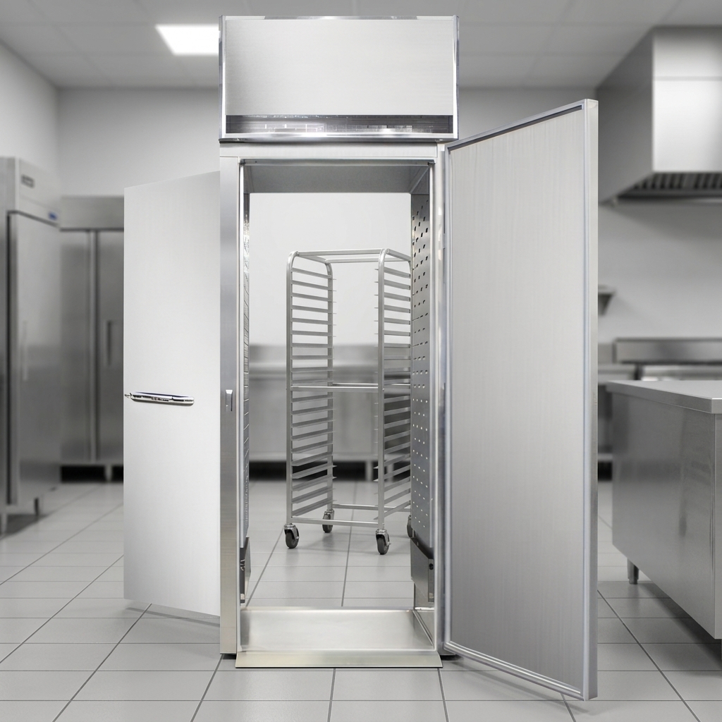 Experience a consistently dry and safe kitchen environment thanks to the freezer's efficient hot gas condensate evaporator.