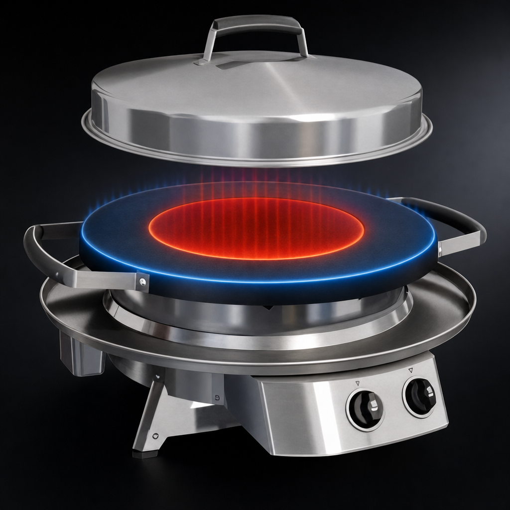 Dual Independent Heat Zones