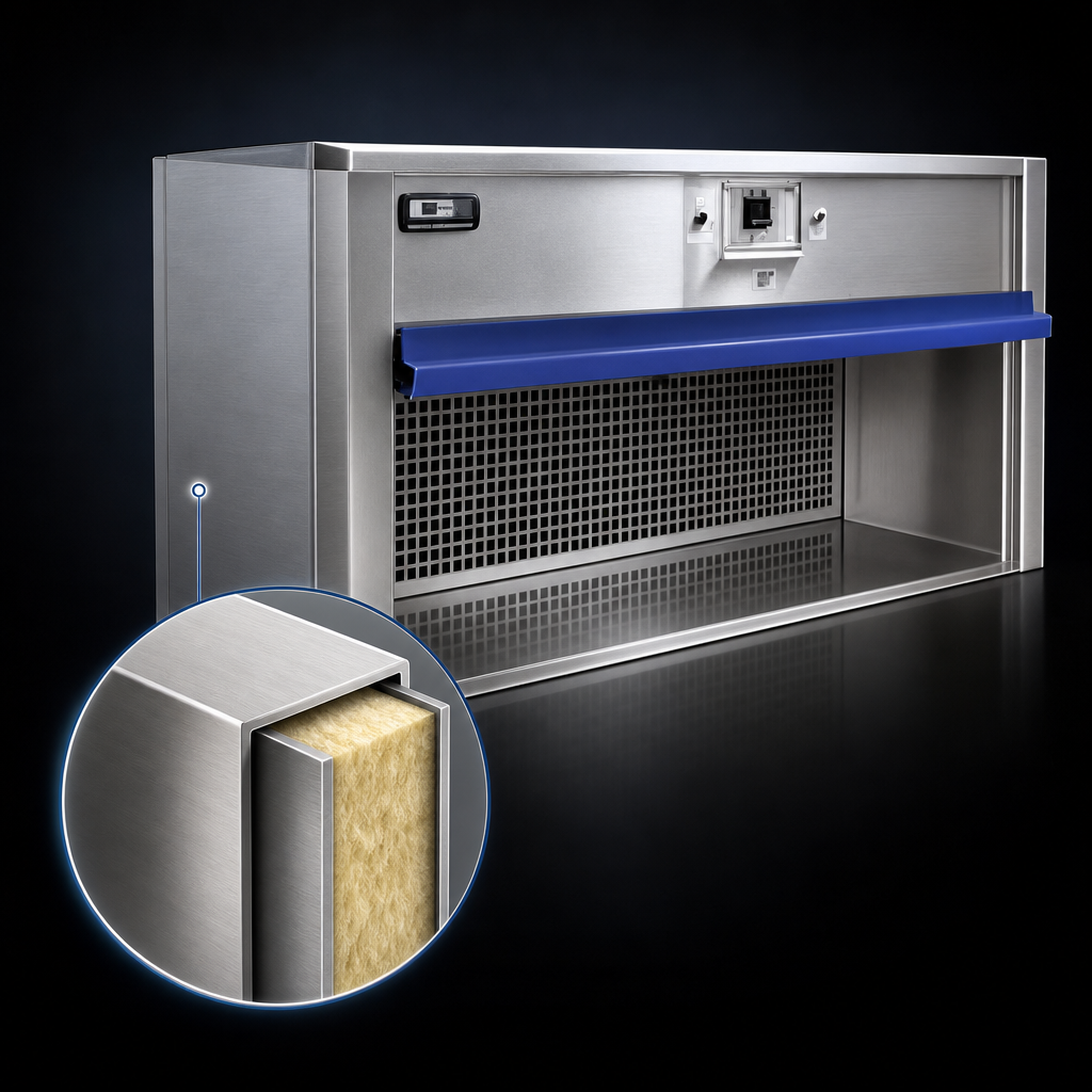 Double-Wall Stainless Steel Construction