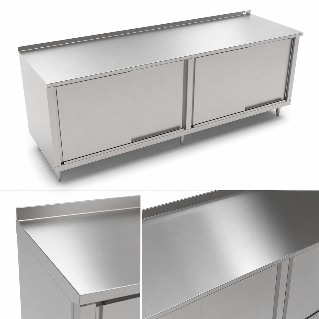 14-Gauge Type 300 Stainless Steel Top