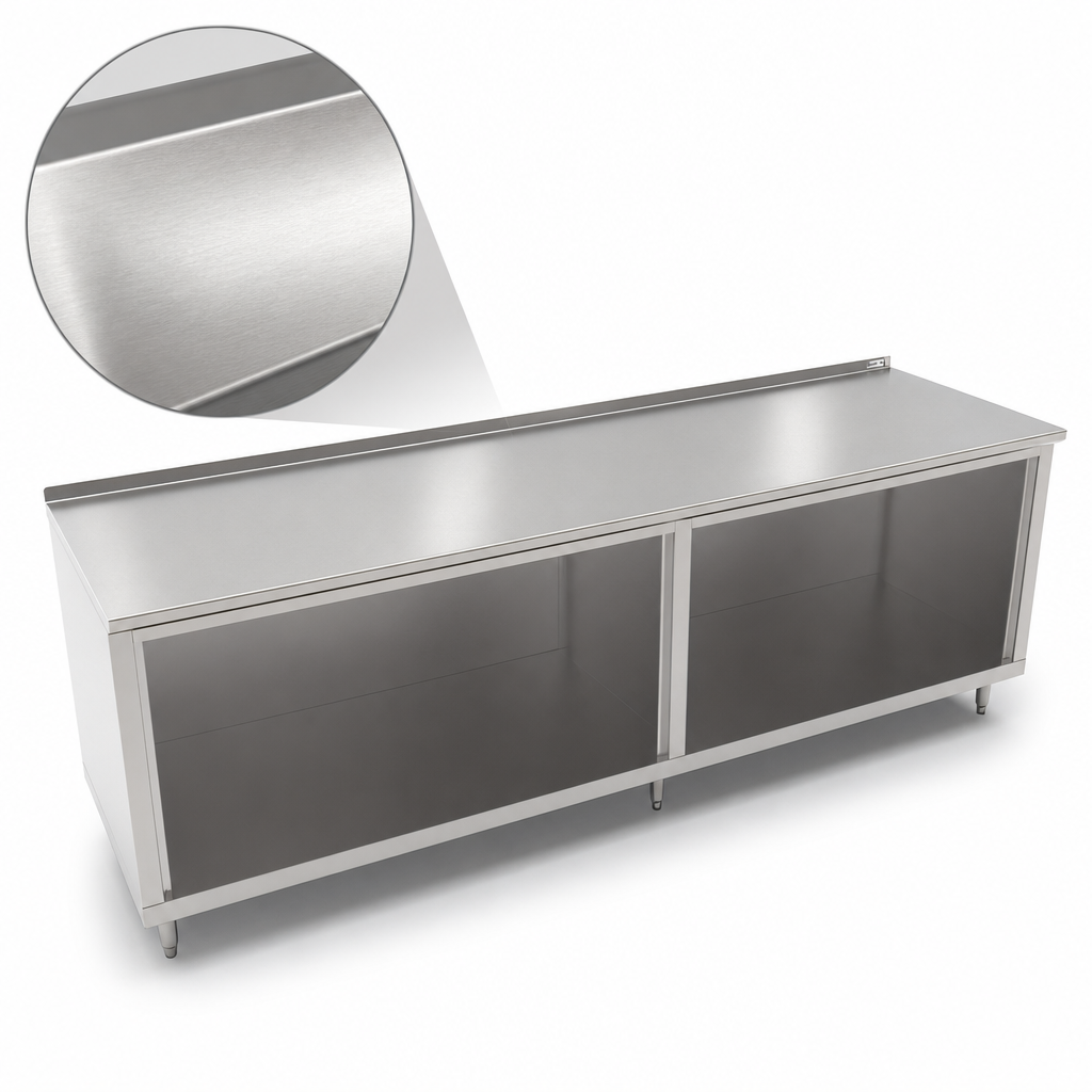 16-Gauge Stainless Steel Top