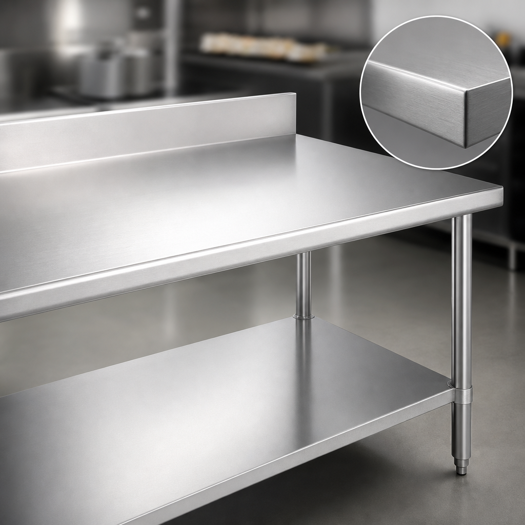 16-Gauge 400 Series Stainless Steel Top