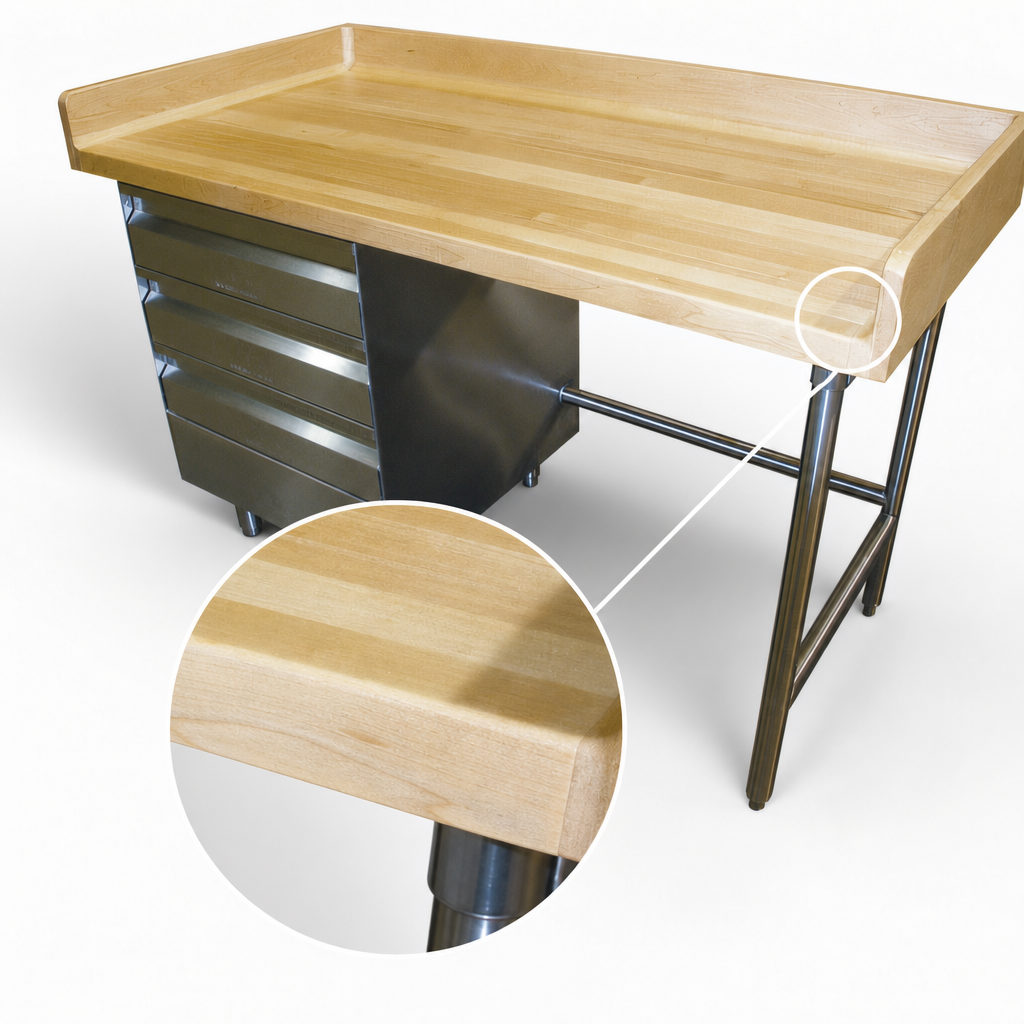 1-3/4-Inch Thick Wood Top