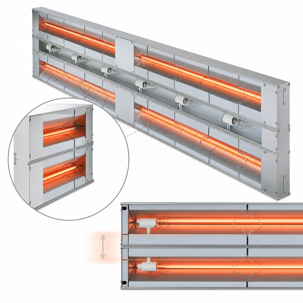 Double Heater Rod Housing