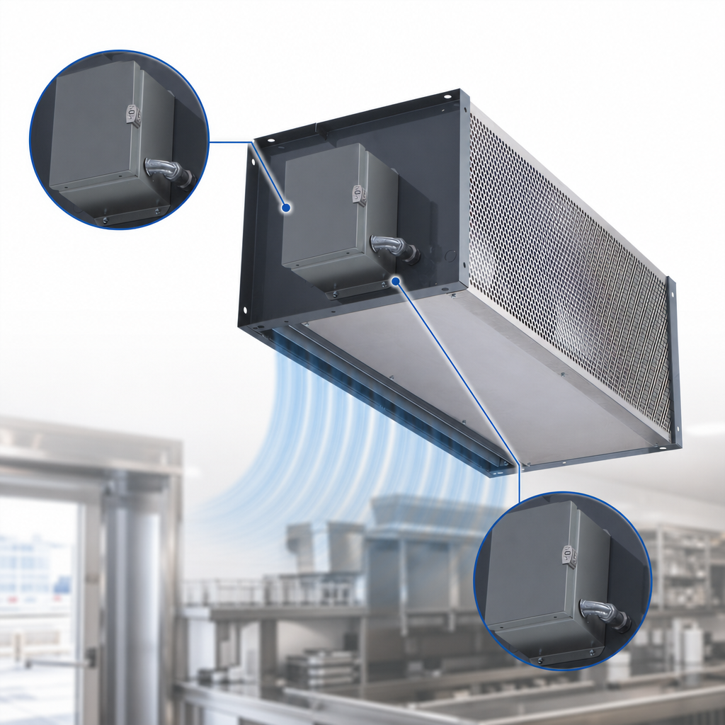 Dual 1/2 HP Direct-Drive Motors