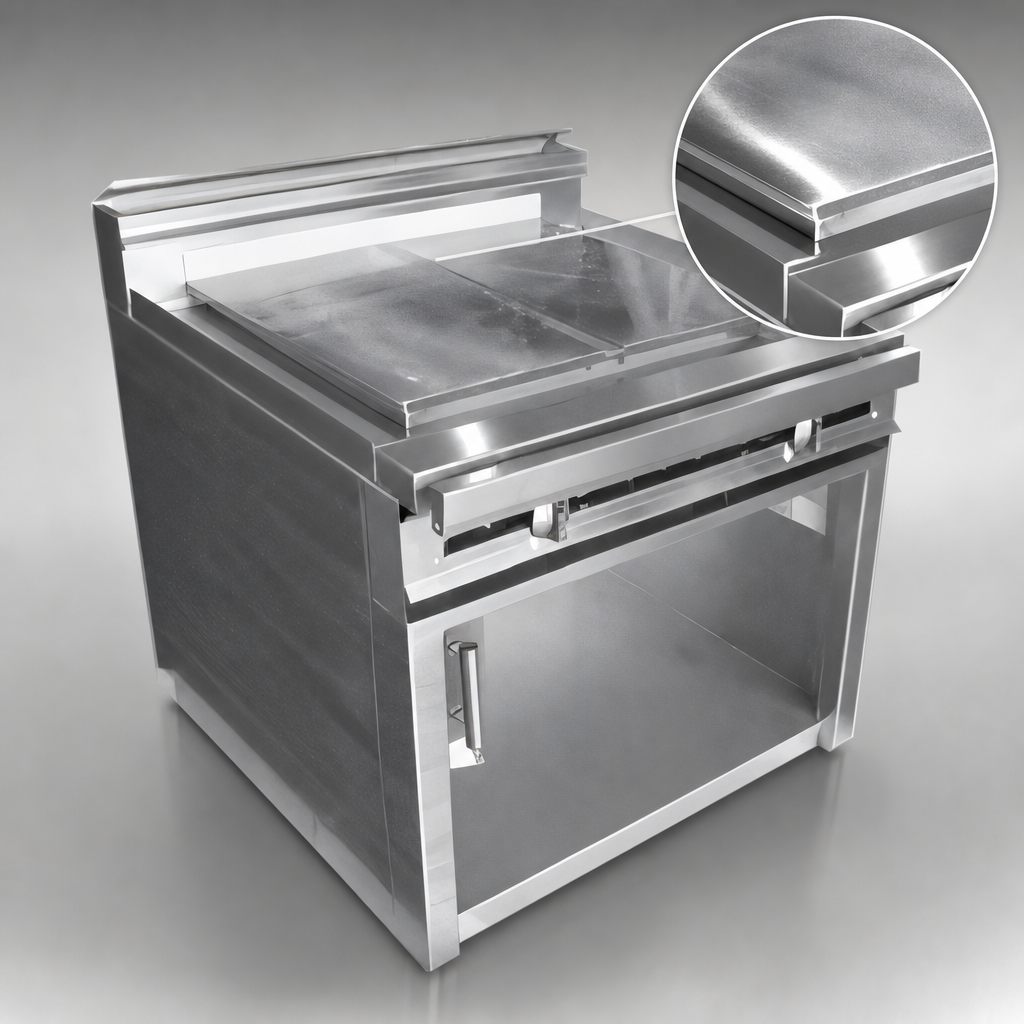 5/8-Inch Polished Steel Plancha Plate