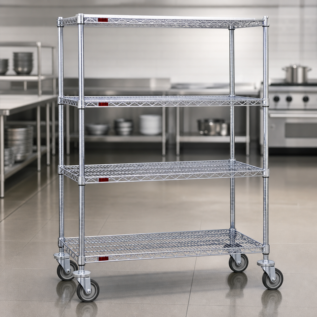Patented QuadTruss Shelves