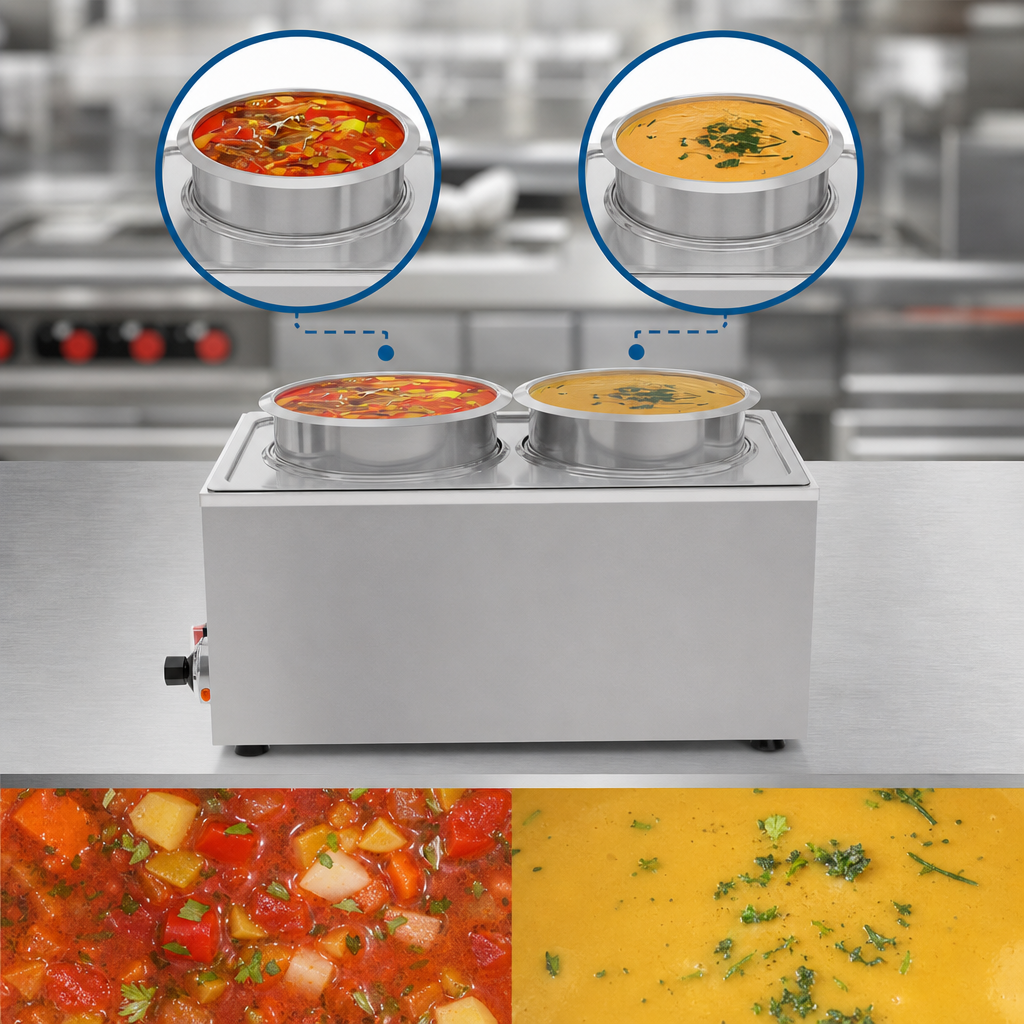 8 Qt. Per Pan Capacity