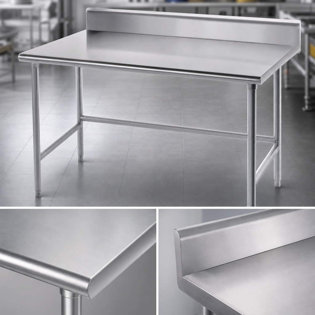 16-Gauge 430 Stainless Steel Top