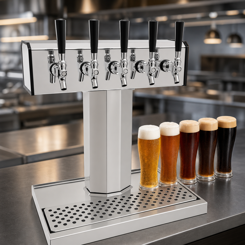 Five-Faucet Capacity