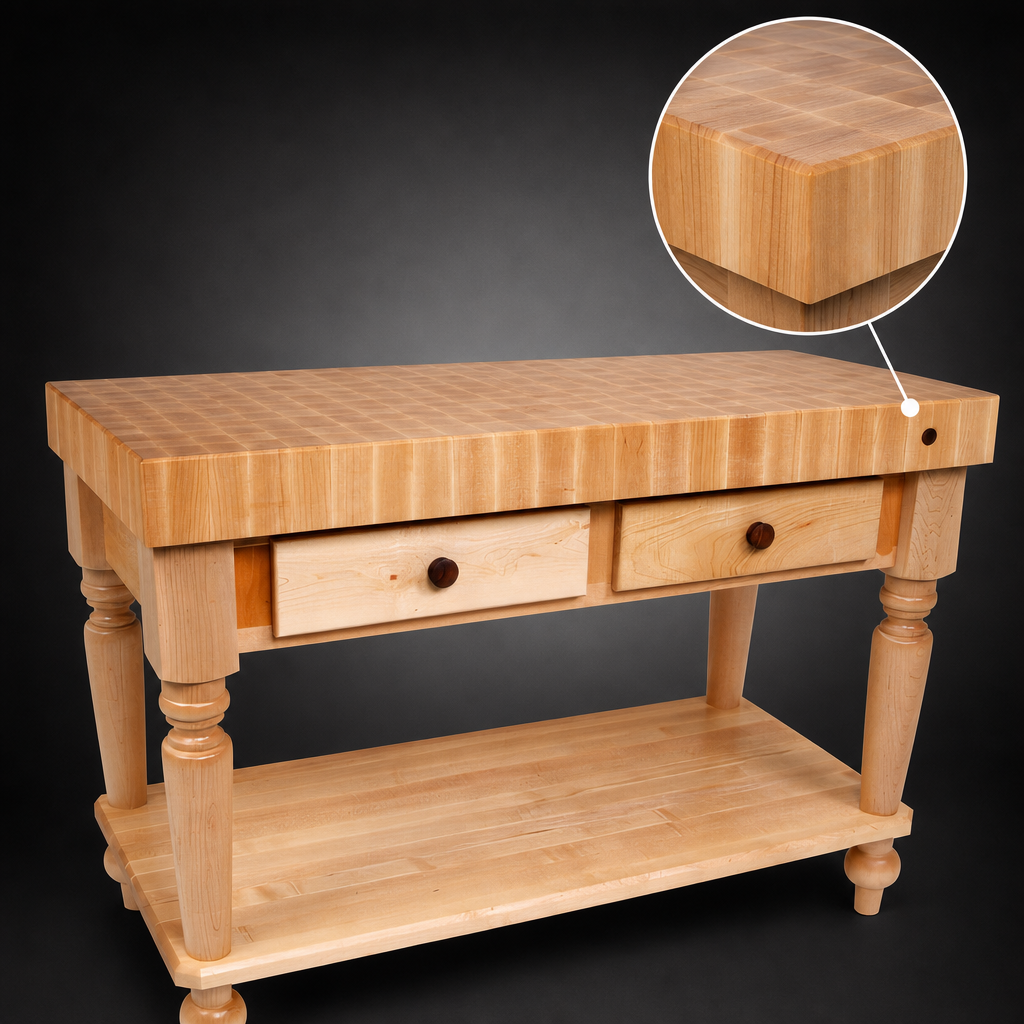 4-Inch End Grain Top