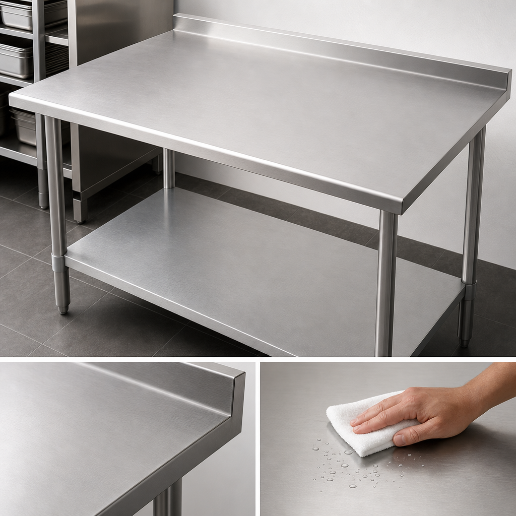 16 Gauge 300 Series Stainless Steel Top