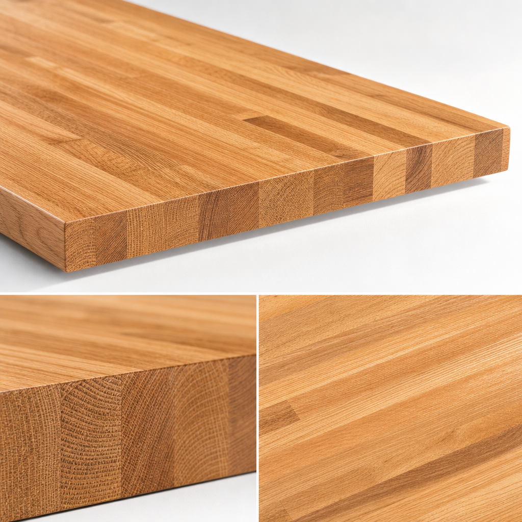 Blended Rails, Edge Grain Construction