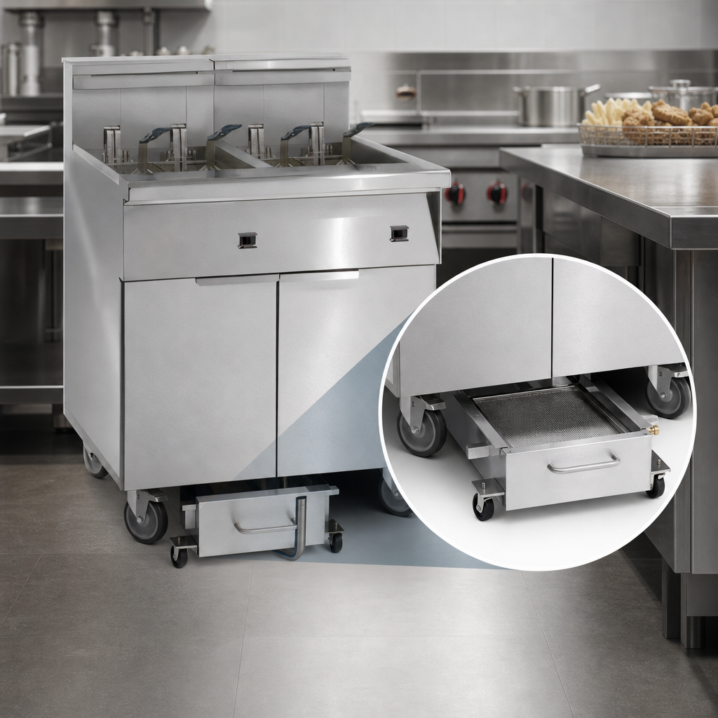 Built-In Space Saver Filter System