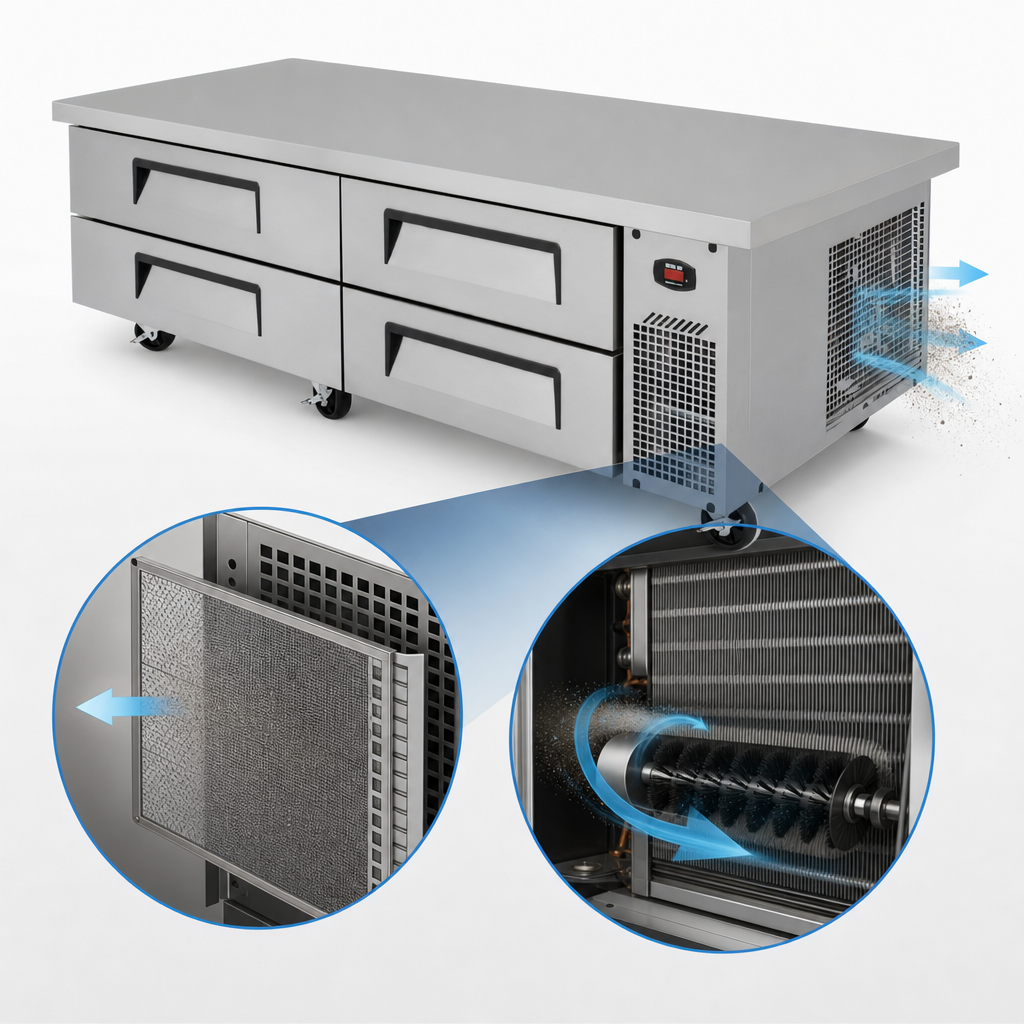 Self-Cleaning Condenser