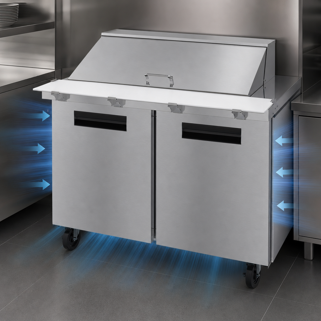 Front-Breathing Self-Contained Refrigeration