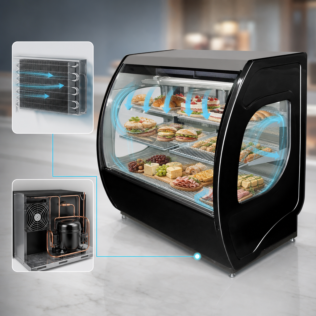 Self-Contained Gravity Coil Refrigeration