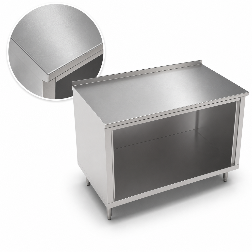 14-Gauge Stainless Steel Top