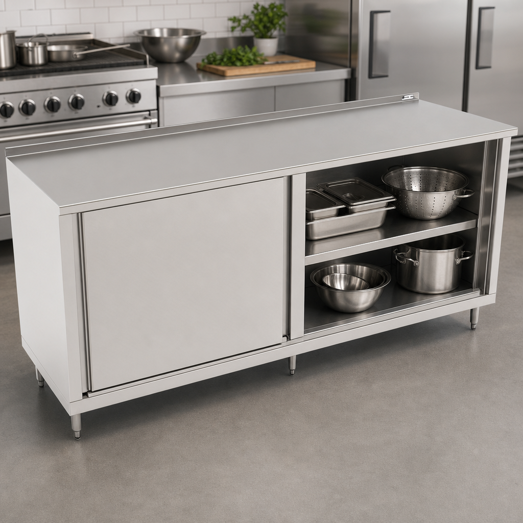 Sliding Door Cabinet Base