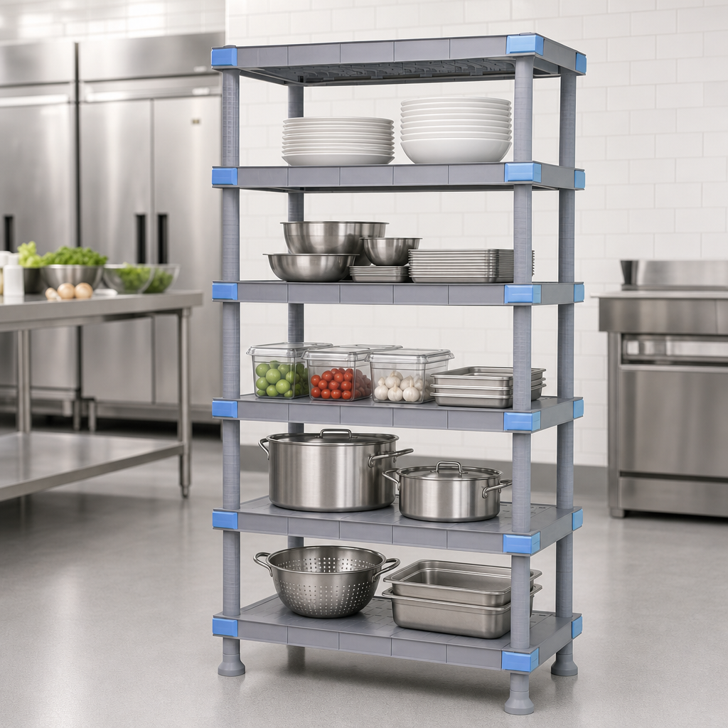 Five Solid Shelves