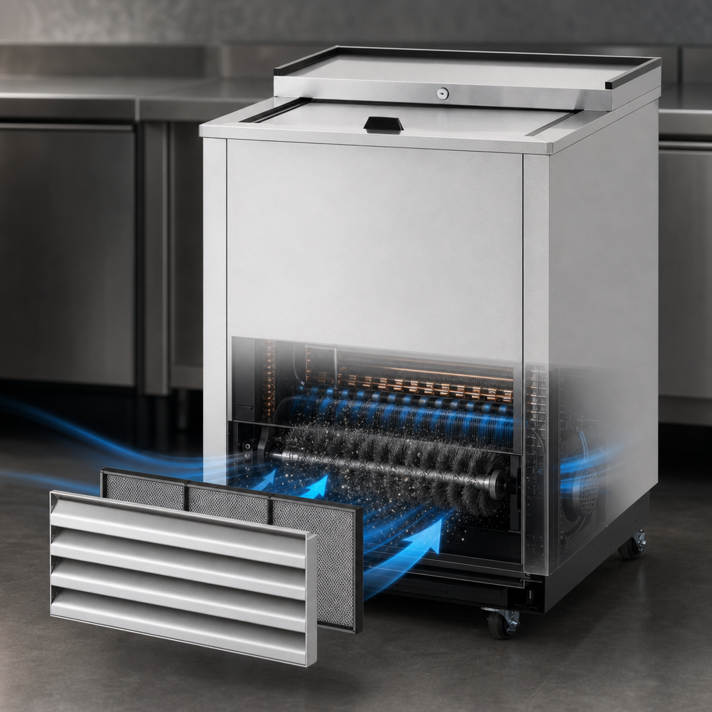 Self-Cleaning Condenser