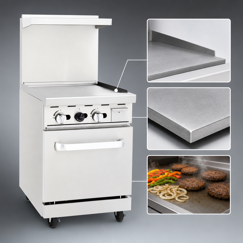 Heavy-Duty Griddle Plate