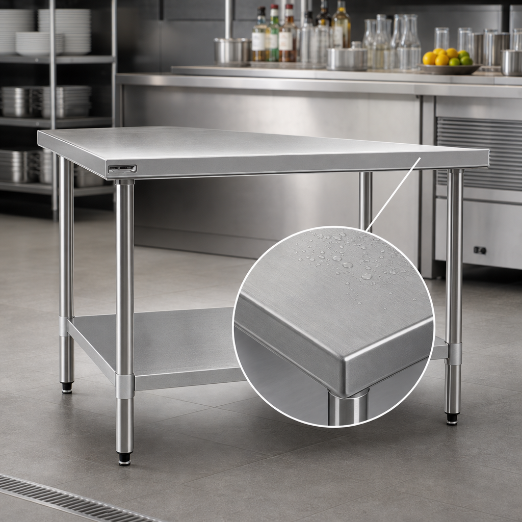 14-Gauge 300 Series Stainless Steel Top
