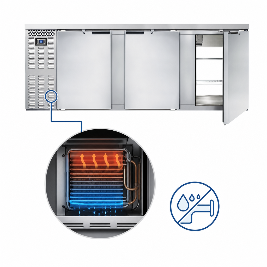 Automatic Hot Gas Condensate Evaporator