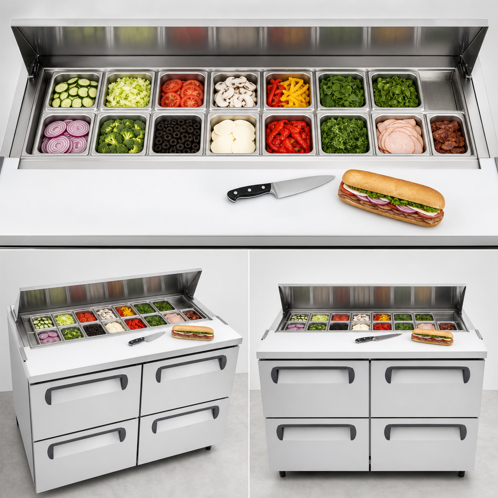 16 1/6-Pan Capacity