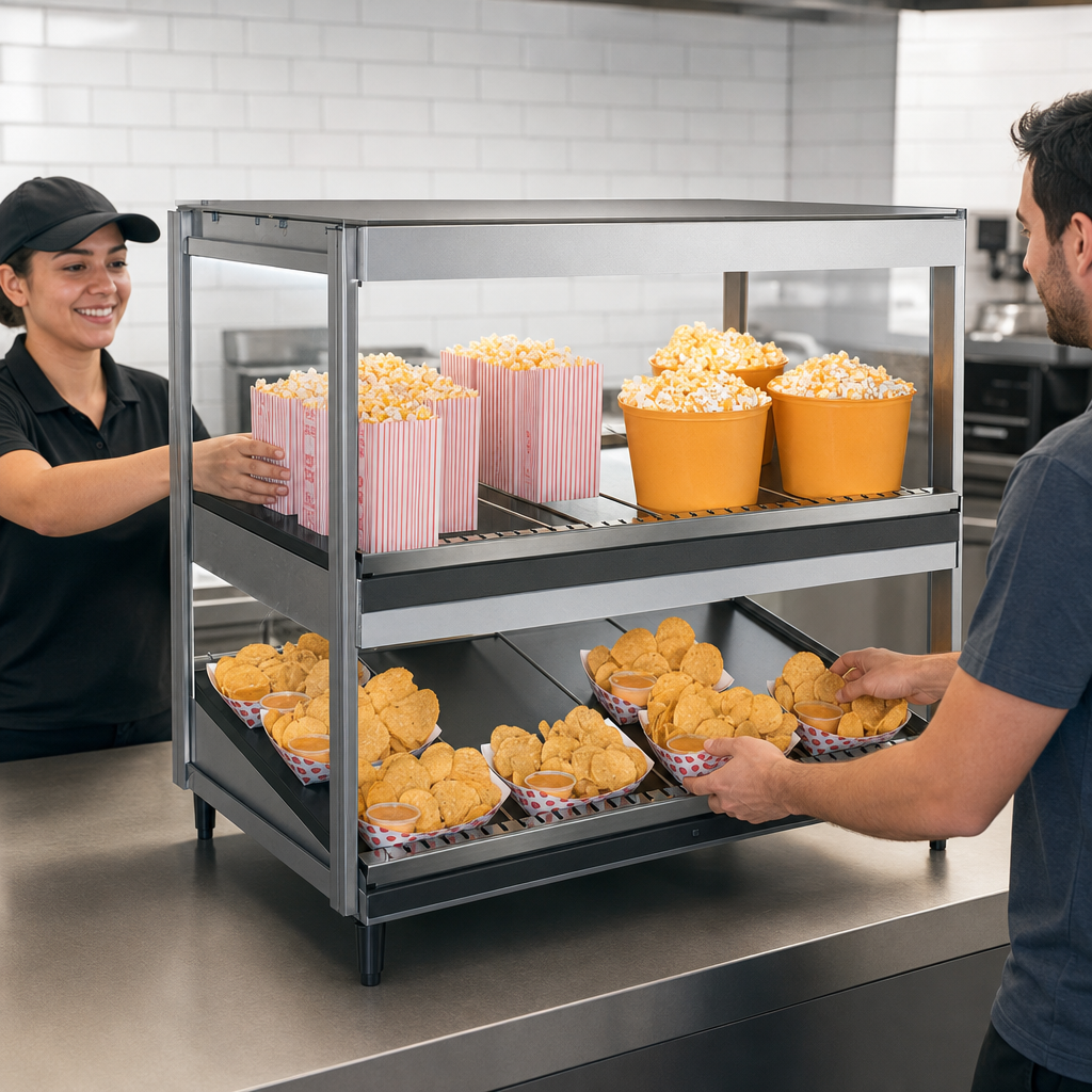 Pass-Through Merchandising Layout