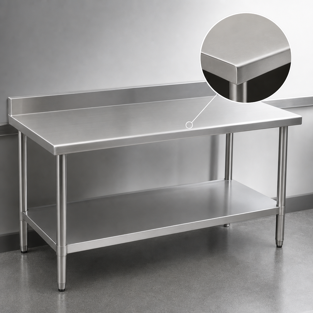 14-Gauge 300 Series Stainless Steel Top
