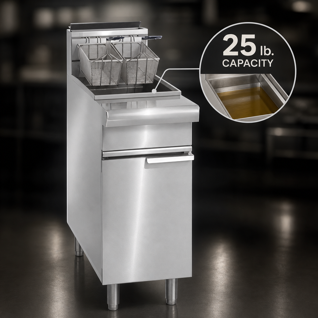 25 lb. Capacity