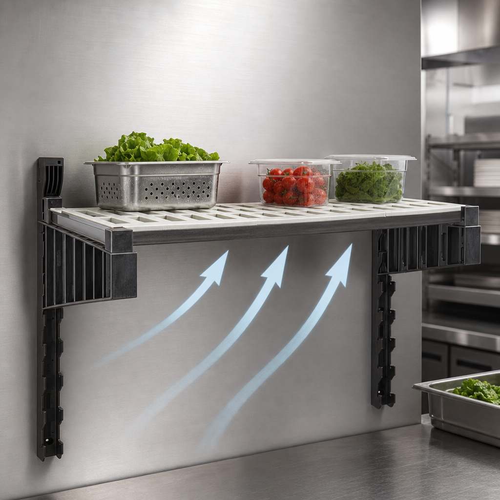 Vented Shelf Plates