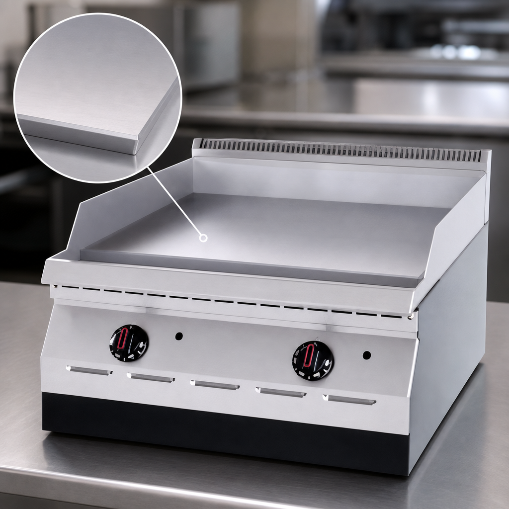 Smooth Steel Griddle Plate