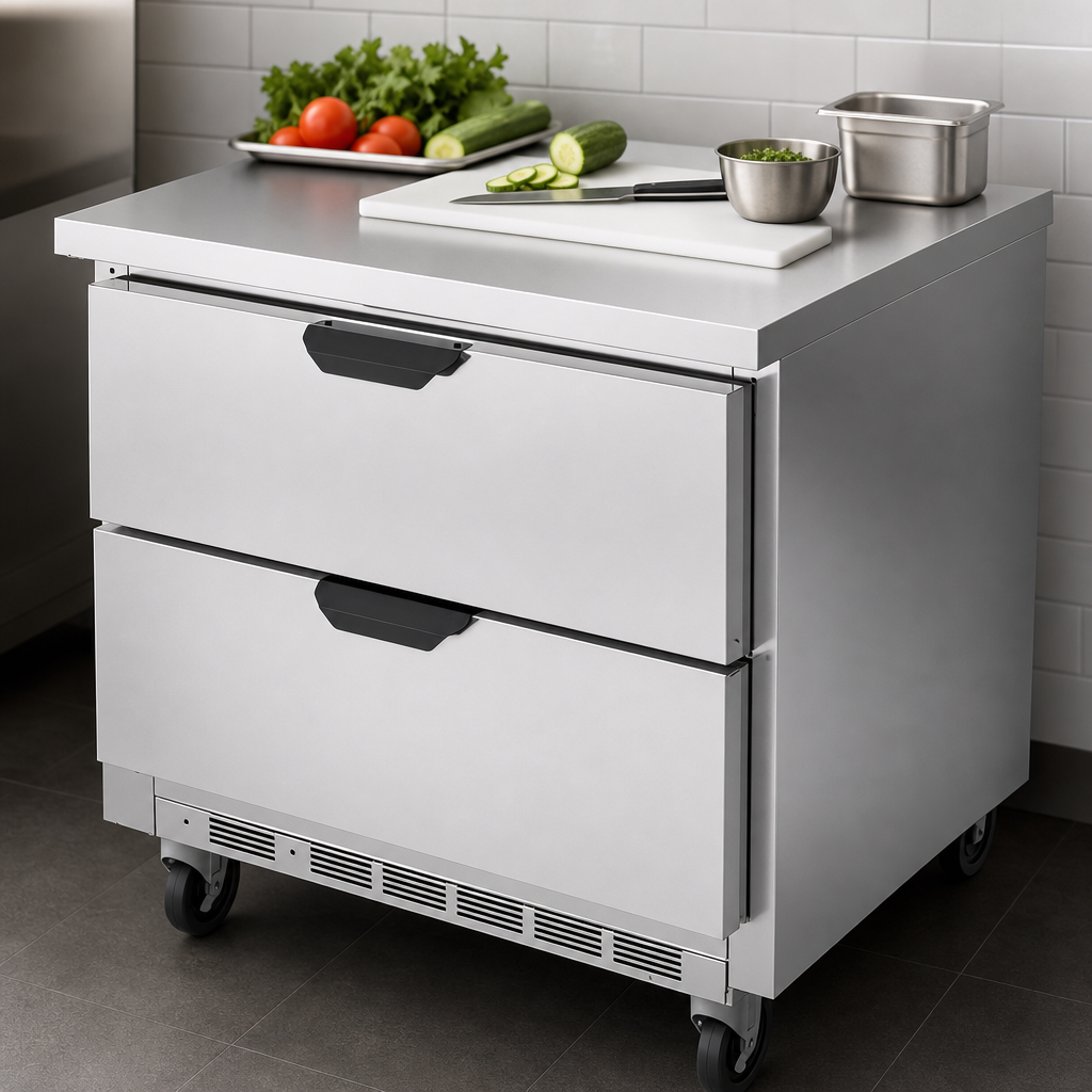 Flat Stainless Steel Top