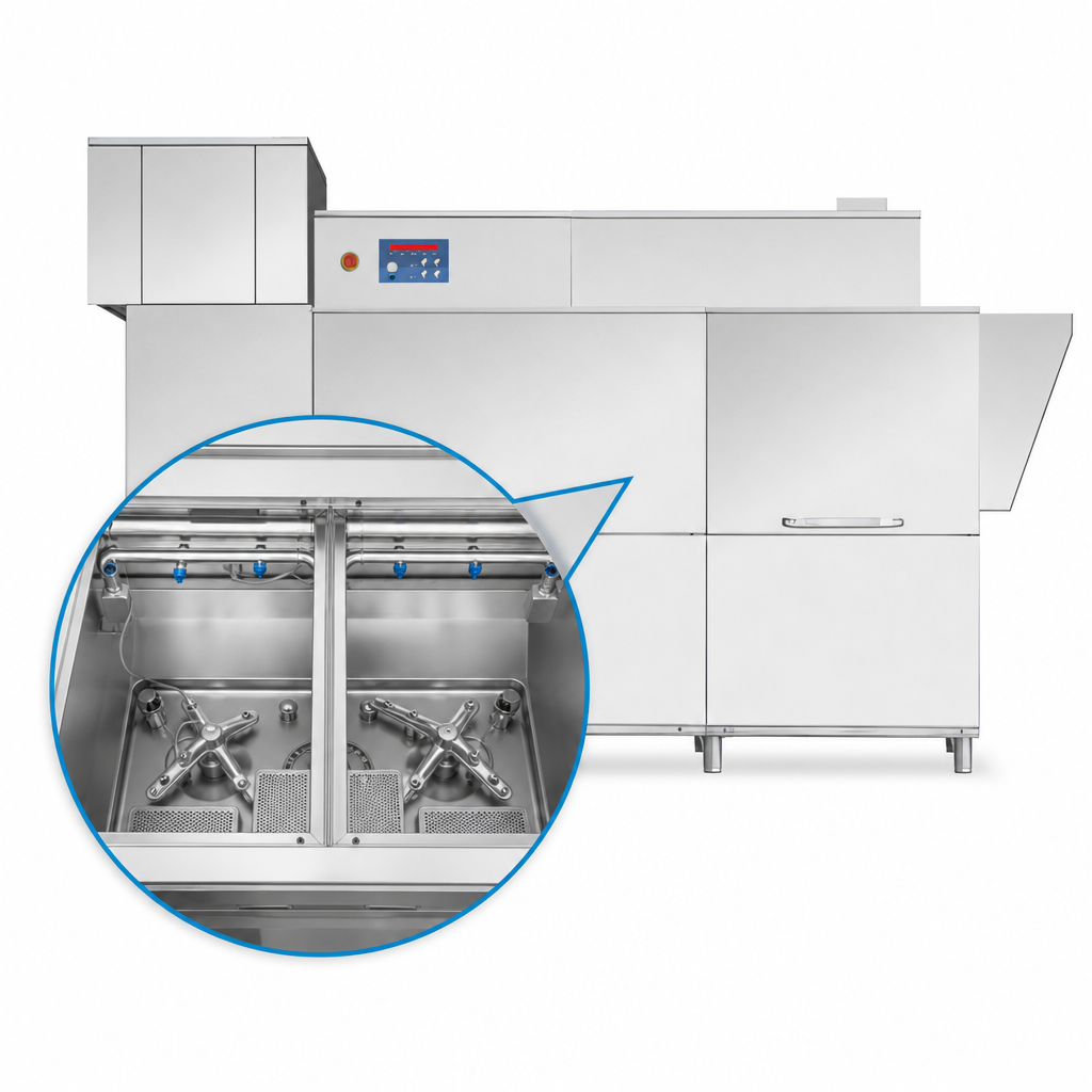 Double-Tank Prewash System
