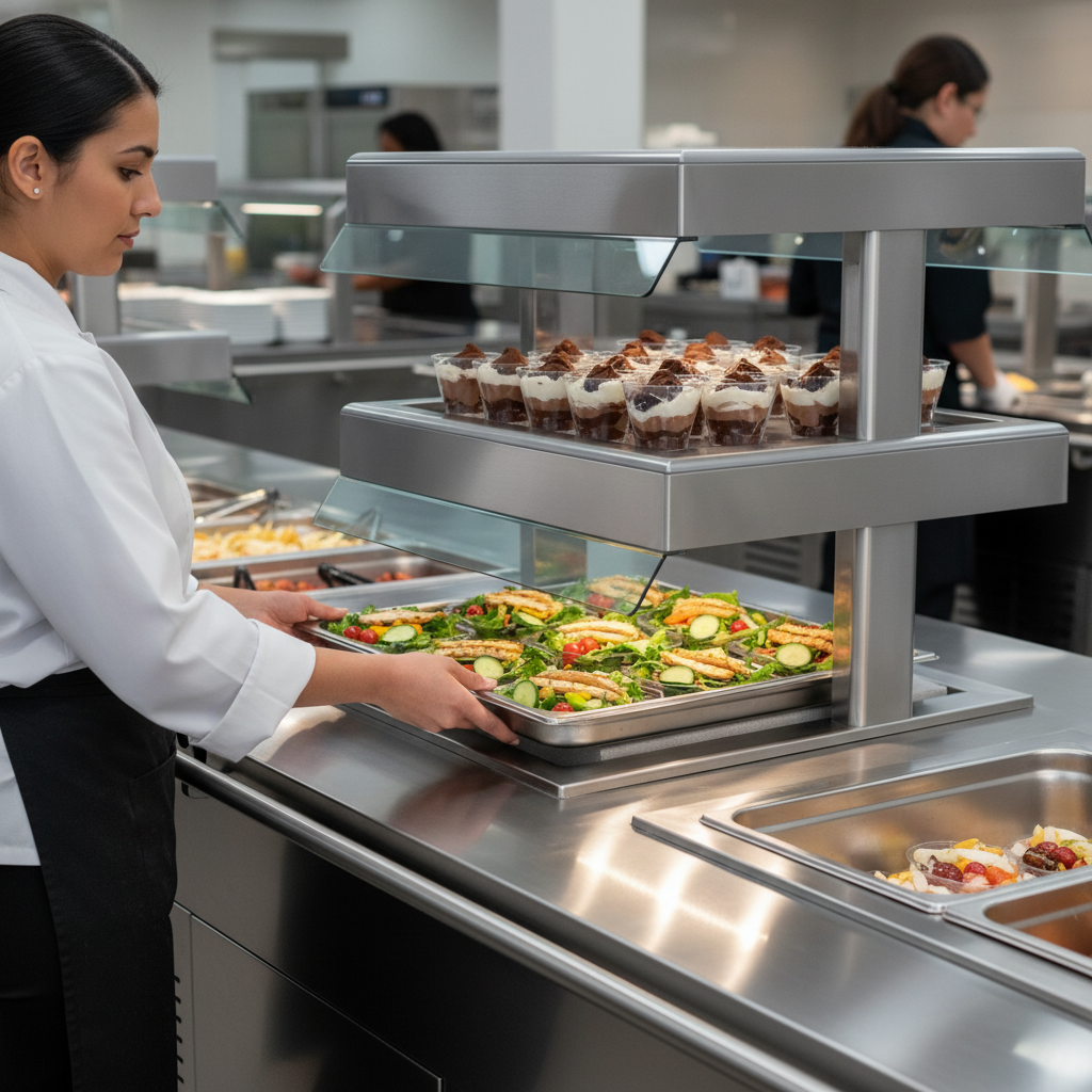 Experience seamless, high-volume service with the sheet pan format, designed for fast line re-loading and efficient product handling.