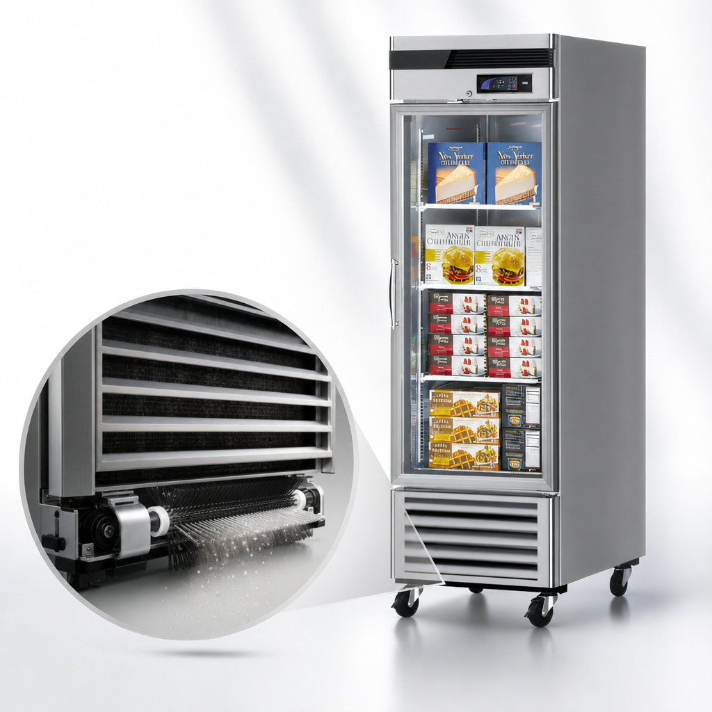 Patented Self-Cleaning Condenser